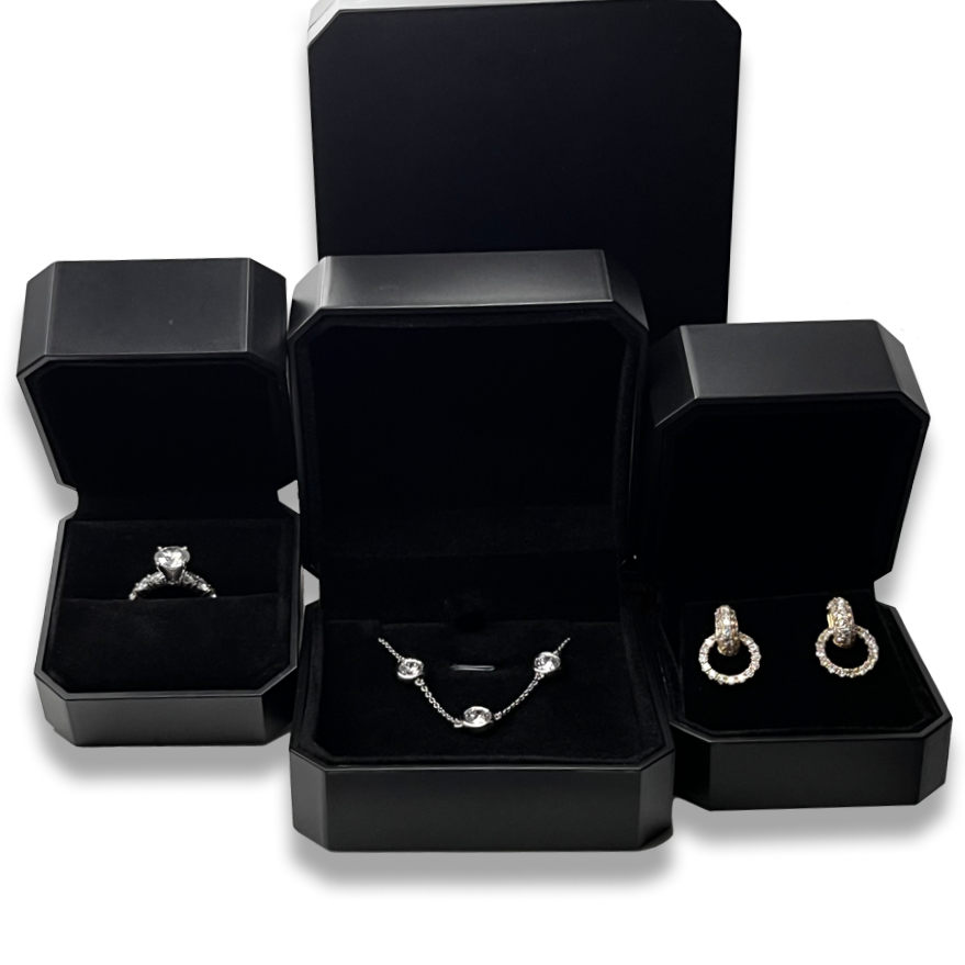 Premier Jewelry Box Set: Black, White, or Combination (2 Sets)