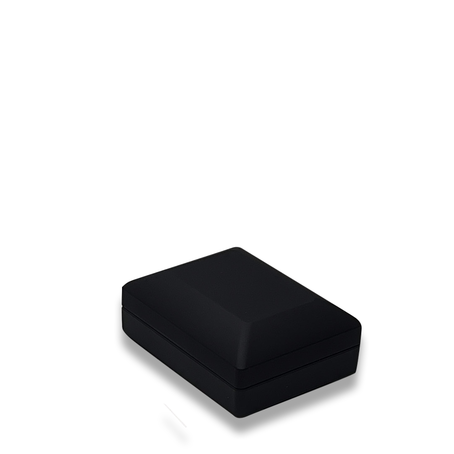 Black LED Pendant Box - LED light -  Elegant Jewelry Case